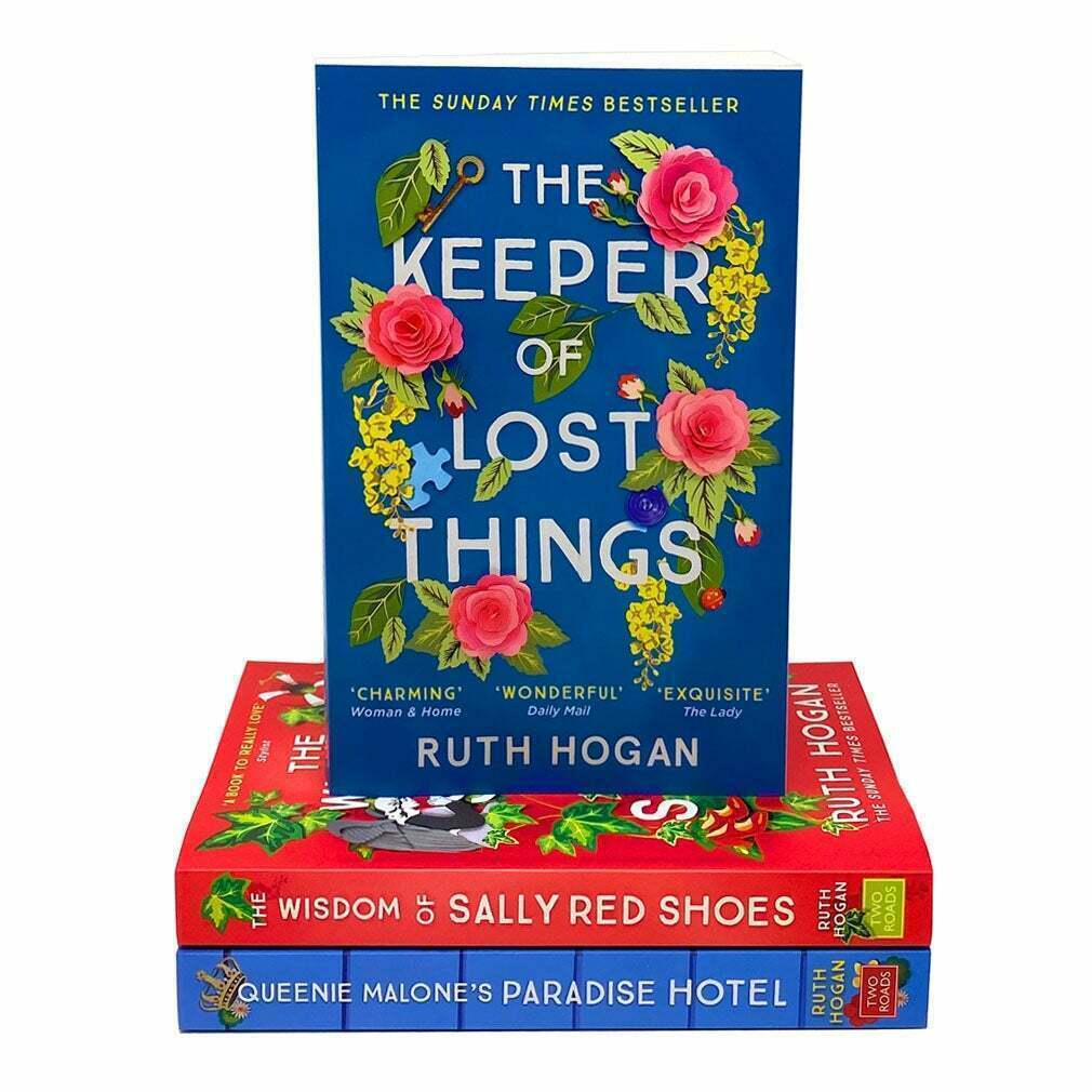 Ruth Hogan Collection 3 Books Box Set Keeper of Lost Things, Wisdom of Sally Red