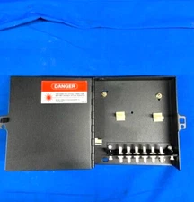 FIBER OPTIC WALL MOUNT WITH LGX 6 PORT PLATE HCDA-1