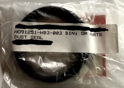 OEM NOS HONDA ATV TRX200SX A - FOURTRAX 200SX 91251-HB3-003 DUST