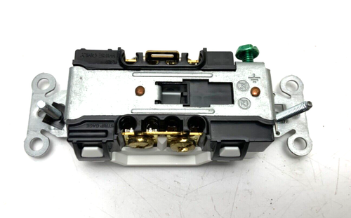 NUEVO RECEPTÁCULO HUBBELL 2182W PRO DÚPLEX GRADO HOSPITAL 20A 125V 2P PUNTO VERDE - Imagen 2 de 2