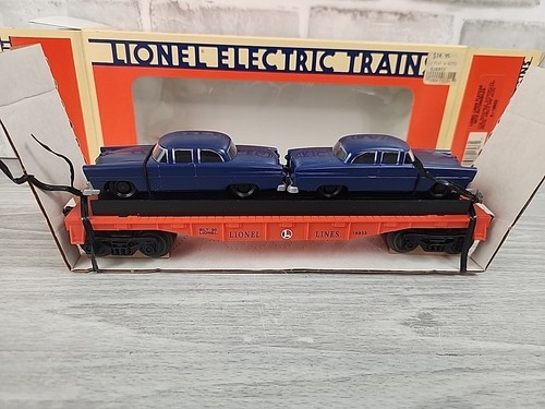 Lionel 6-16933 Lionel Lines Flatcar with Automobiles & Original Box - Picture 6 of 6