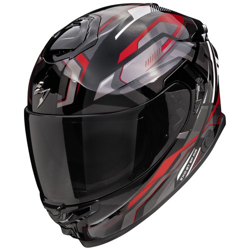Scorpion Exo-GT SP Air Augusta Schwarz/Grau/Rot Integralhelm Motorradhelm - Bild 4 von 21