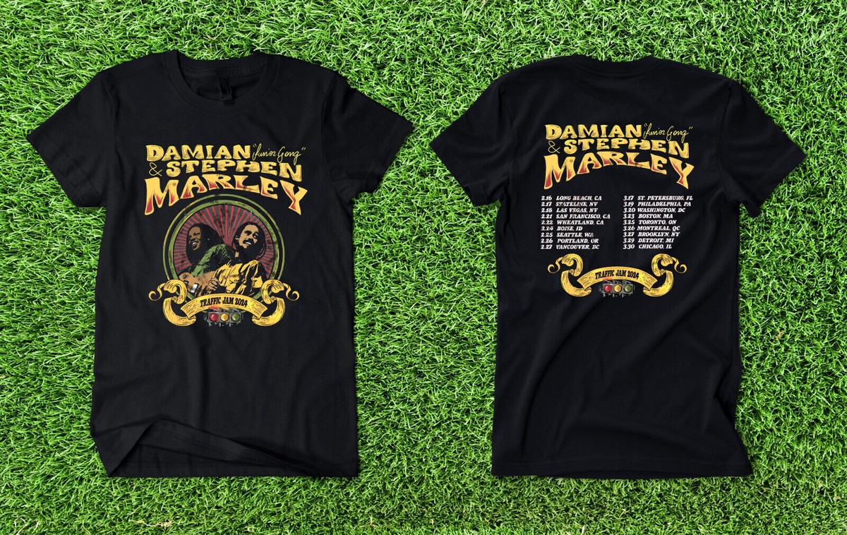 t shirt damian marley and stephen marley trafic jam 2024 | eBay