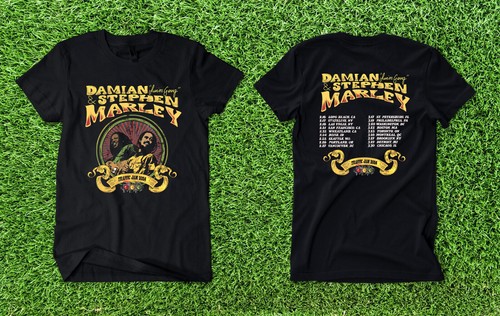 T-shirt damian marley e stephen marley trafic jam 2024 - Foto 1 di 3