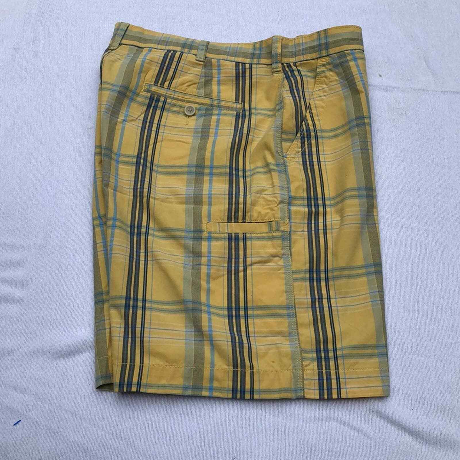Men's savane plaid yellow
