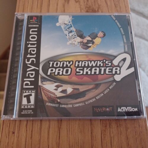 Tony Hawk's Pro Skater 2 PS1 CIB Playstation 1 complète avec carte d'enregistrement - Photo 1/9