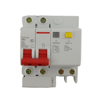 2P 63A For DELIXI Air Switch Circuit Breaker DZ47SLE