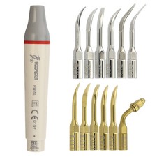 Woodpecker Dental Ultrasonic Scaler LED Handpiece HW-5L Tips EMS G1 G2 G3 P1 E1