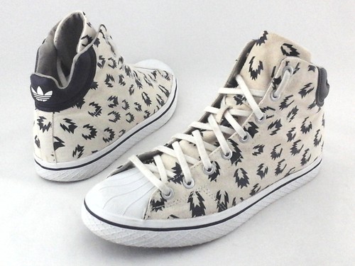 Shoes Cream Navy Canvas Q20834 Womens 