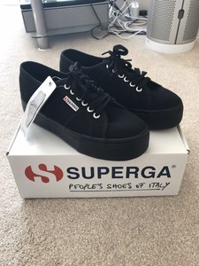 superga platform sizing