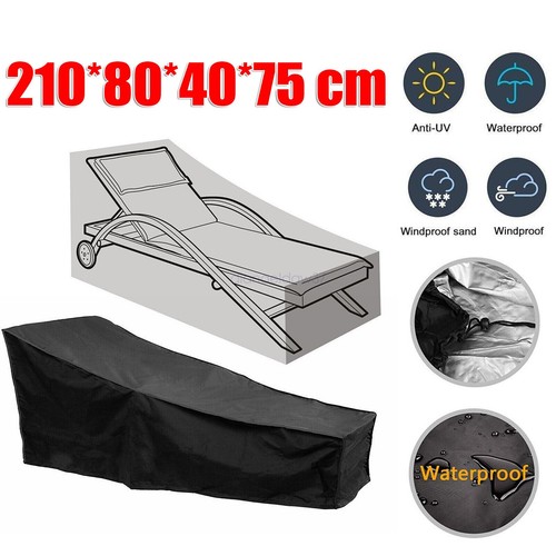 Waterproof Furniture Cover Heavy Duty Sun Lounge Covers Outdoor Bed Chair Cover - Picture 2 of 14