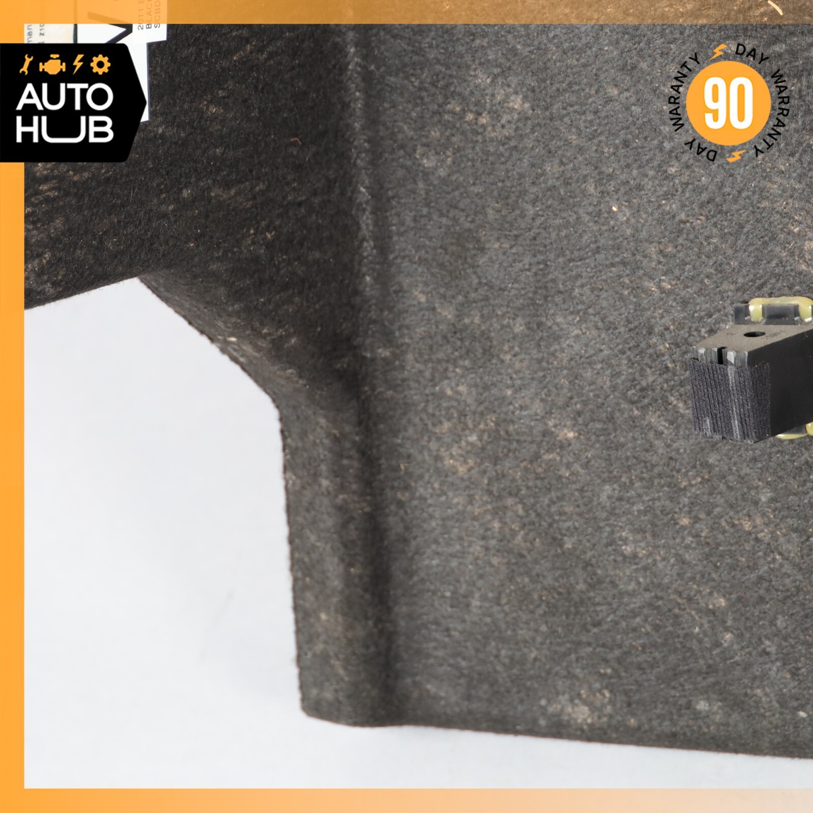 07-11 Bentley Continental GTC Right Side Inside Trunk Panel Carpet Cover OEM 59k