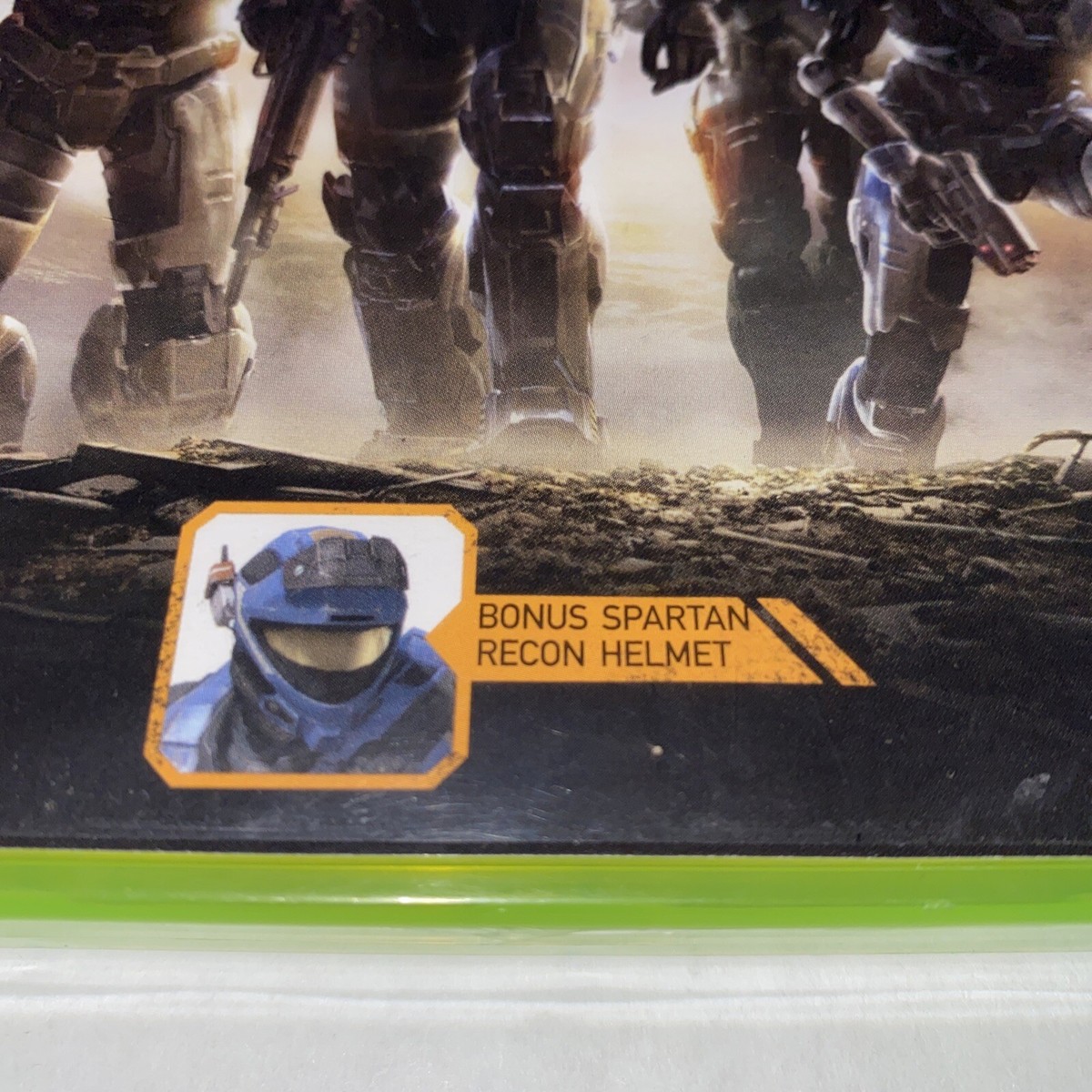 HALO REACH XBOX 360 LIMITED EDITION BONUS SPARTAN RECON HELMET
