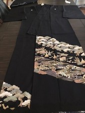 japanese silk kimono robe