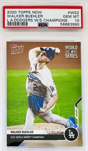 2020 Topps Now WS-2 Walker Buehler