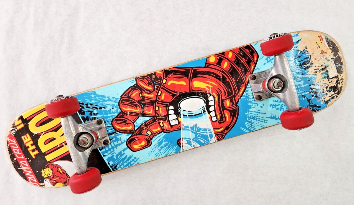 Santa Cruz Marvel Iron Man Skateboard Complete RARE! Ironman | eBay