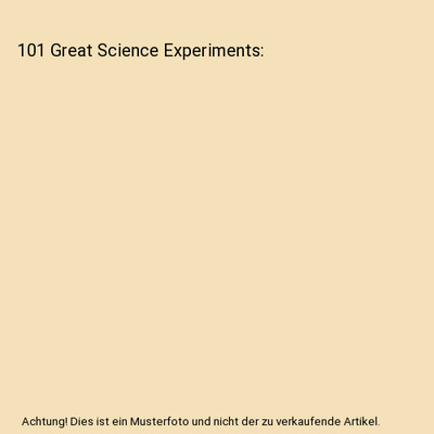 101 Great Science Experiments, DK