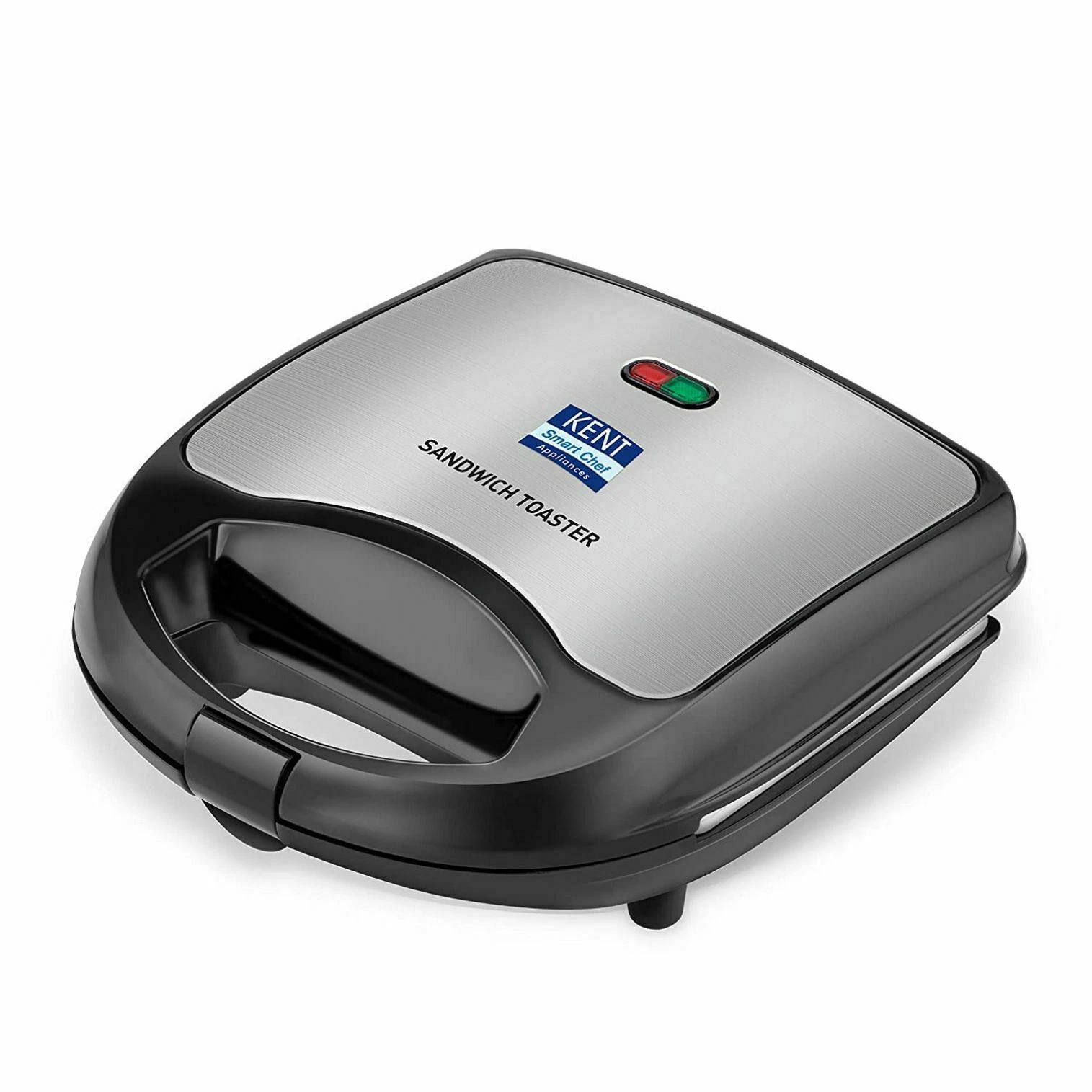 KENT Sandwich Maker, Non-Toxic Ceramic Coating Plate Make 4 Sandwiches