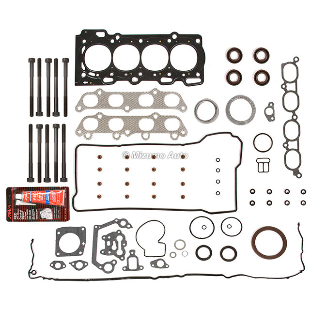 Full Gasket Set Head Bolts Fit Toyota Celica Corolla Lotus Pontiac 1.8L 2ZZFE