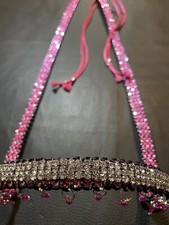 Araber Showhalfter ,Pferdeschmuck Pink, Strass, Pferd