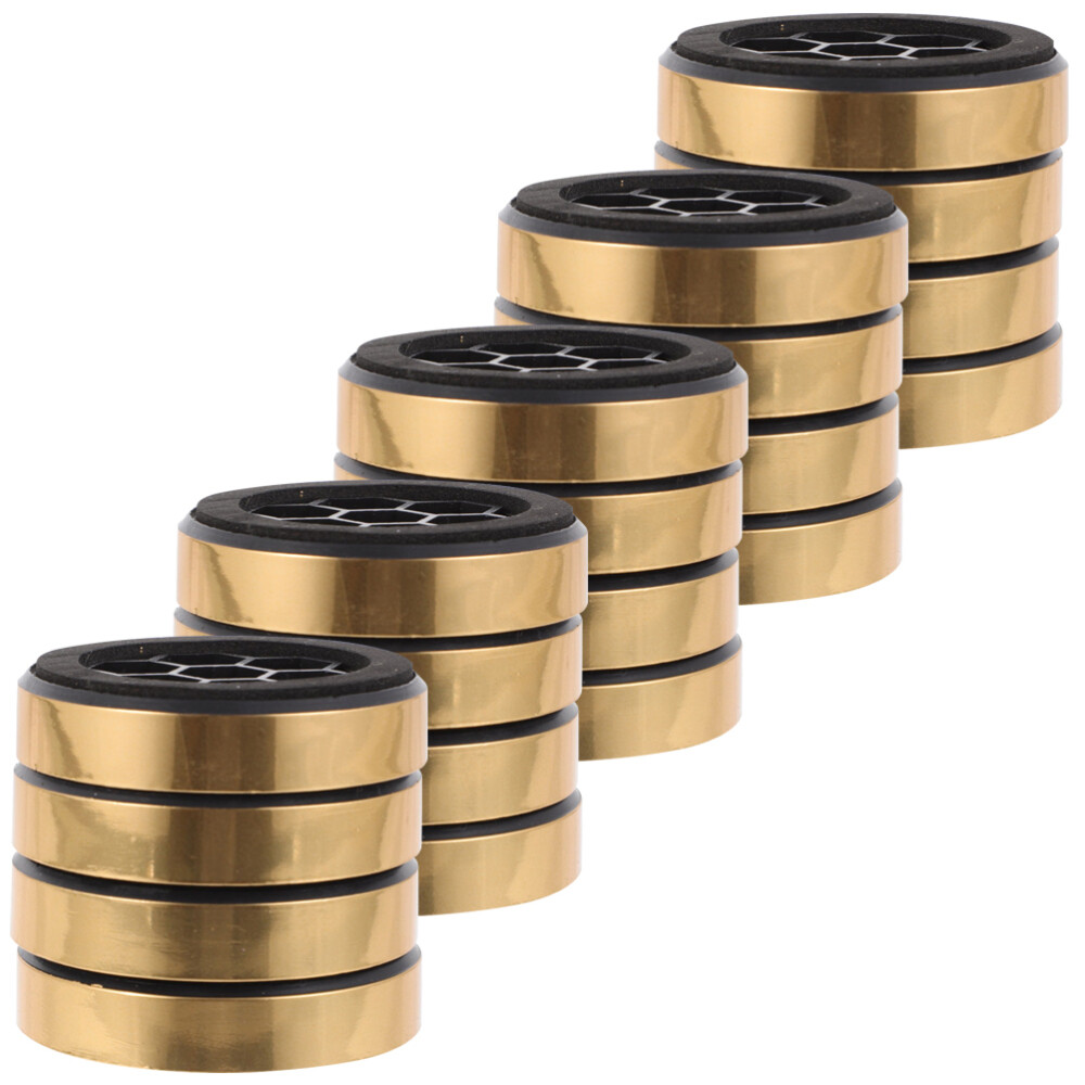 20 Pcs Studio Monitor Stands Audio Isolation Base Amplifier Plastic Feet