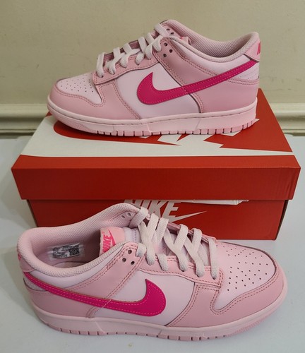 Nike Dunk Low Triple Pink (GS) DH9765-600 Size 6Y / 7.5W BRAND NEW QUICK SHIP | eBay