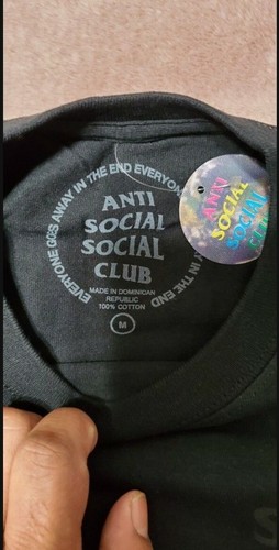 ANTI SOCIAL SOCIAL CLUB DRAMATIC KKOCH TEE SIZE (M) BLACK - Picture 6 of 7