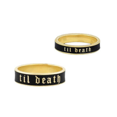 Til Death Band Ring