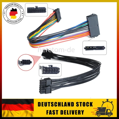 Für HP Z440 ATX 24Pin auf 18Pin + 8Pin auf 12Pin Adapter Stromversorgungskabel