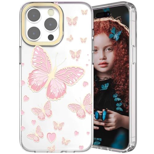 Funda con diseño de mariposa y púrpura para iPhone 15 Pro Max - Imagen 6 de 6