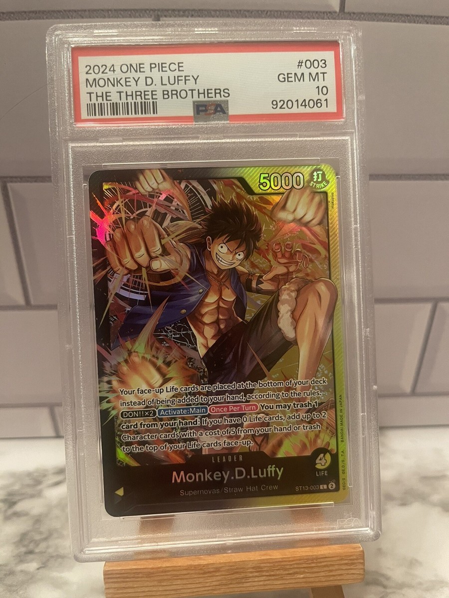 One Piece Card Game Monkey.D.Luffy ST13-003 Leader Three One Piece Card Game Monkey.D.Luffy ST13-003 Leader Three