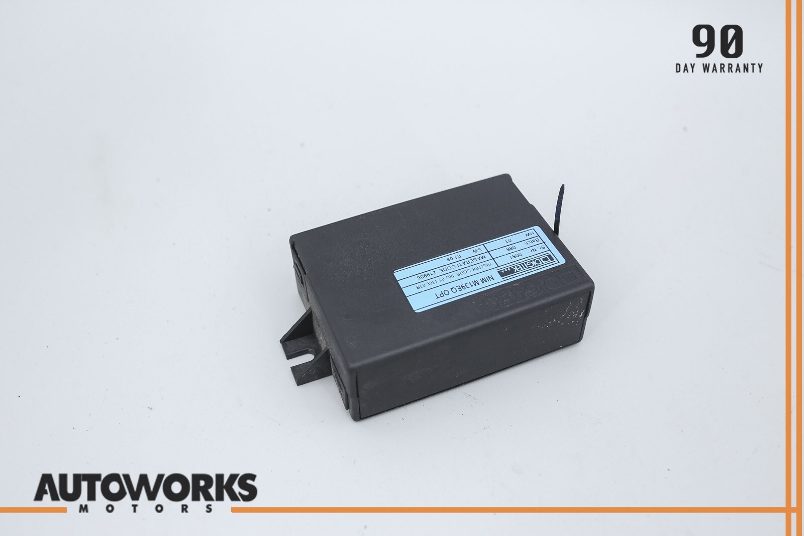 03-08 Maserati Quattroporte M139 Sun Roof Control Module OPT 219906 OEM