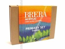 MAIMERI BRERA ACRYLIC - PRIMARY COLOR SET - 60 ml - EXTRAFINE ACRYLIC COLORS