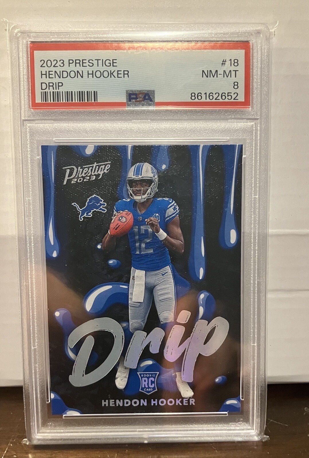 Hendon Hooker Panini Prestige Drip #18 Base