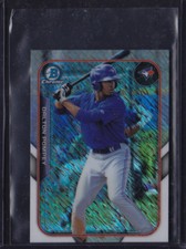 2015 BOWMAN CHROME FARM'S FINEST MINI REFRACTOR DALTON POMPEY #FFM-DPO BLUE JAYS