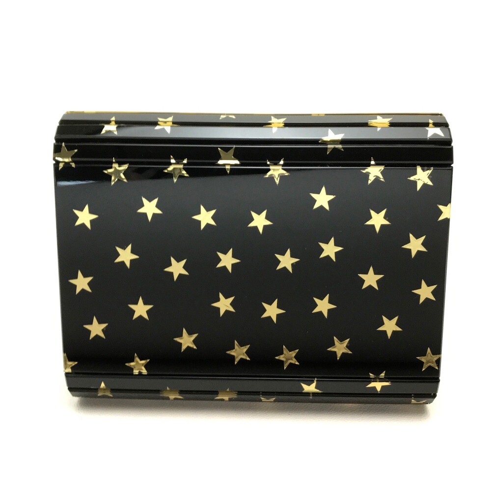 JIMMY CHOO Star Pattern Mini Clutch Crossbody Pochette Shoulder