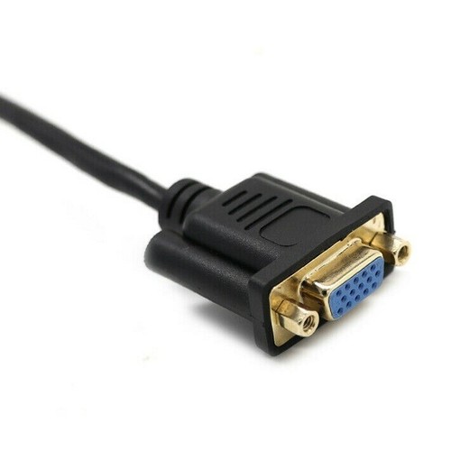 1 pcs of VGA/SVGA Female Adapter Extenders via RJ45 Cable for Remote Display - Picture 5 of 6