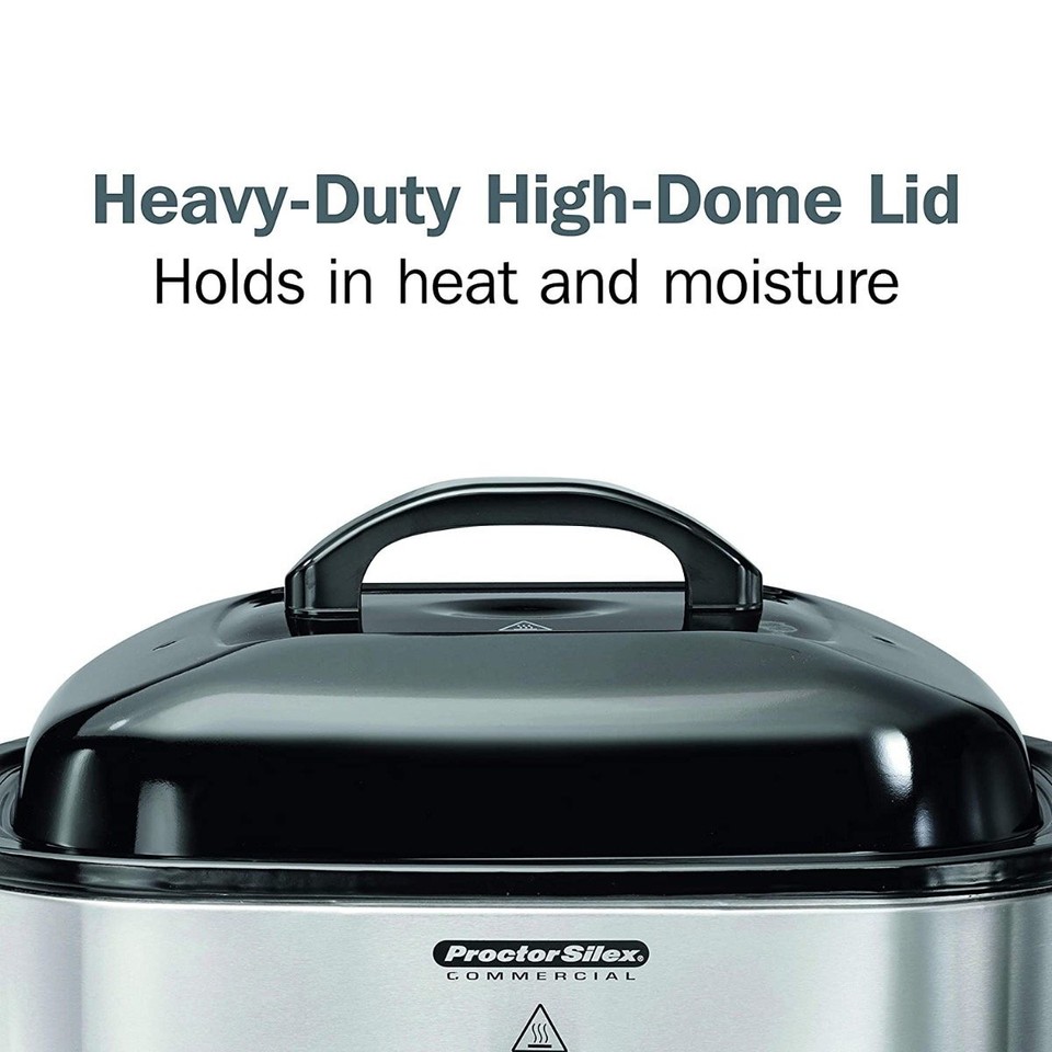 Proctor Silex Commercial 18 Qt. Turkey Roaster Oven/Warmer by Hamilton