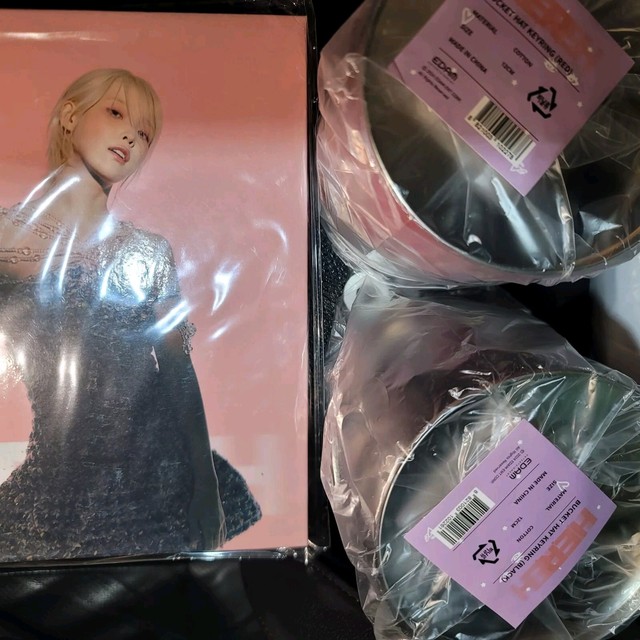 IU Photo Card Binder Photocard INDEX Bucket HAT Keyring HER World Tour Concert