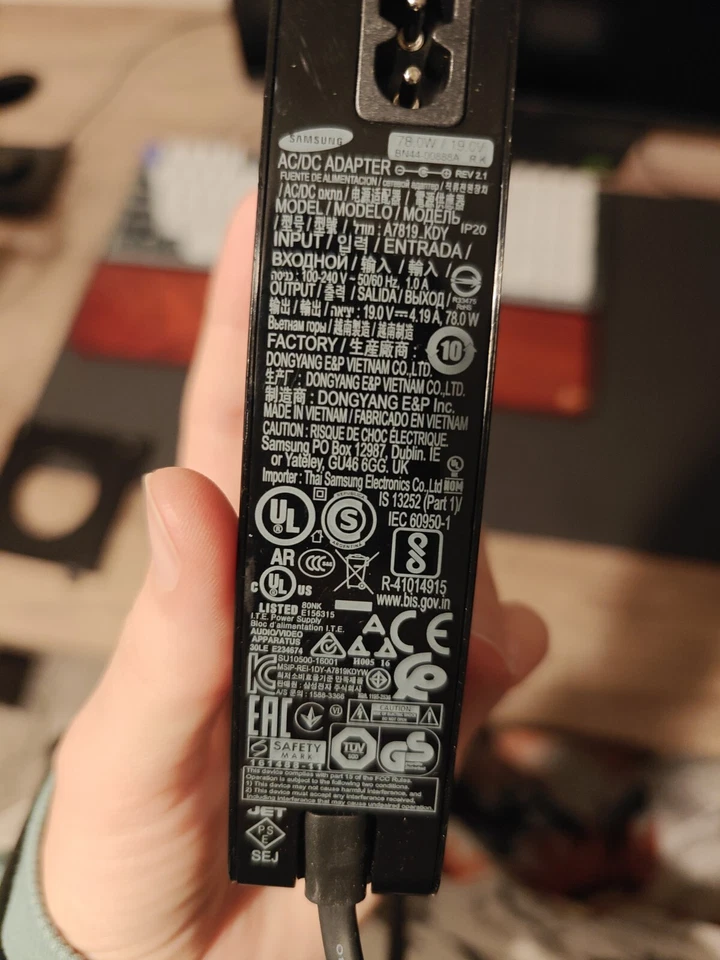 Samsung BN44-00888A rev 2.1  (Power adapter for G70A) 78W  - Image 2 of 2