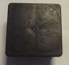Zaślepka czarna do rury 45x45x2,5-3 mm kwadratowa