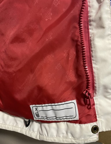 Columbia Size 7/8 Kids’ Red/White OmniWear Jacket Kids, Outerwear Waterproof Zip - Picture 17 of 20