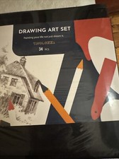 34 piece drawing art pencil set NEW Shipping Included