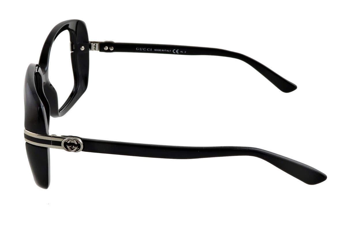 GUCCI GG3188/S D28DG 58mm Black Oversized Eyeglasses Sunglasses