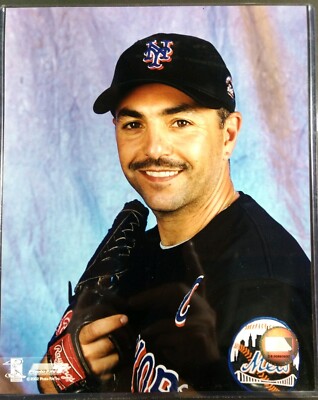 JOHN FRANCO 2002 Studio Series 8X10 PHOTO  New York Mets