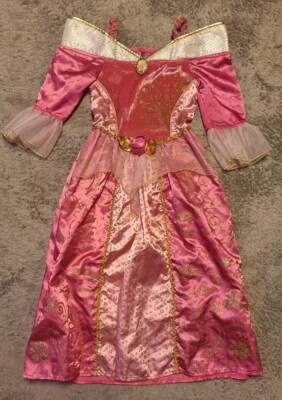 Disney Princess At George Kleid Dornröschen Kostüm Fasching 110 116 Kind 