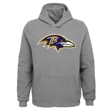 Outerstuff NFL Youth Boys Baltimore Ravens Primary Logo Fleece Hoodie