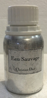 Original Perfume Dior Eau Sauvage(8E01) Men 100ml Refill in Aluminum Bottle