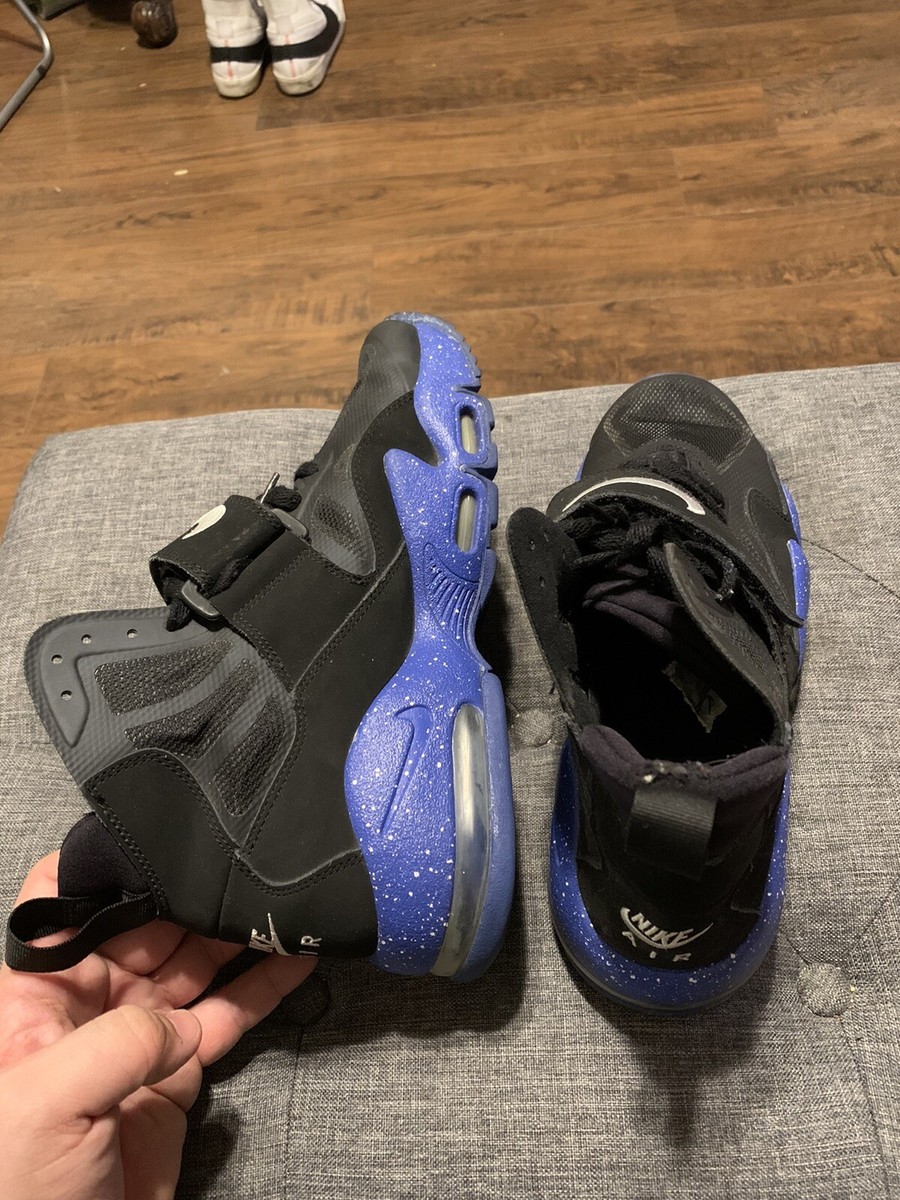 %Size 12 Nike Air Max Express Black With Game Royal 525224 001 / A 24 Size 12 Nike Air Max Express Black With Game Royal 525224  main image 4