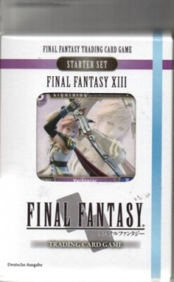 Square Enix SQX0007 - Final Fantasy XIII Starter - Eis und Blitz - Neu / OVP